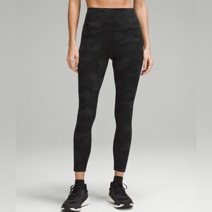 Lululemon Athletica Dark Camouflage Leggings
